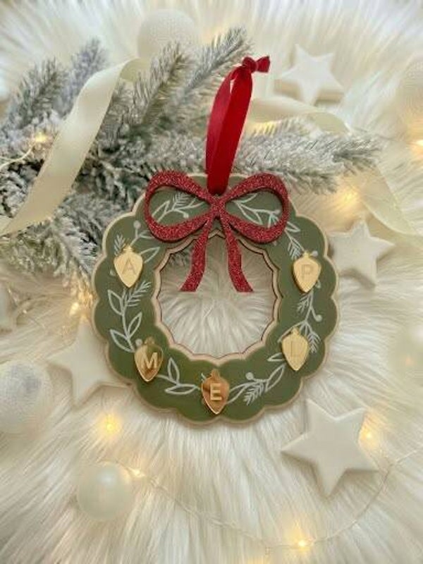 Suspension COURONNE DE NOEL