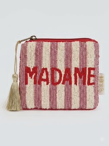 Porte monnaie en perles MADAME