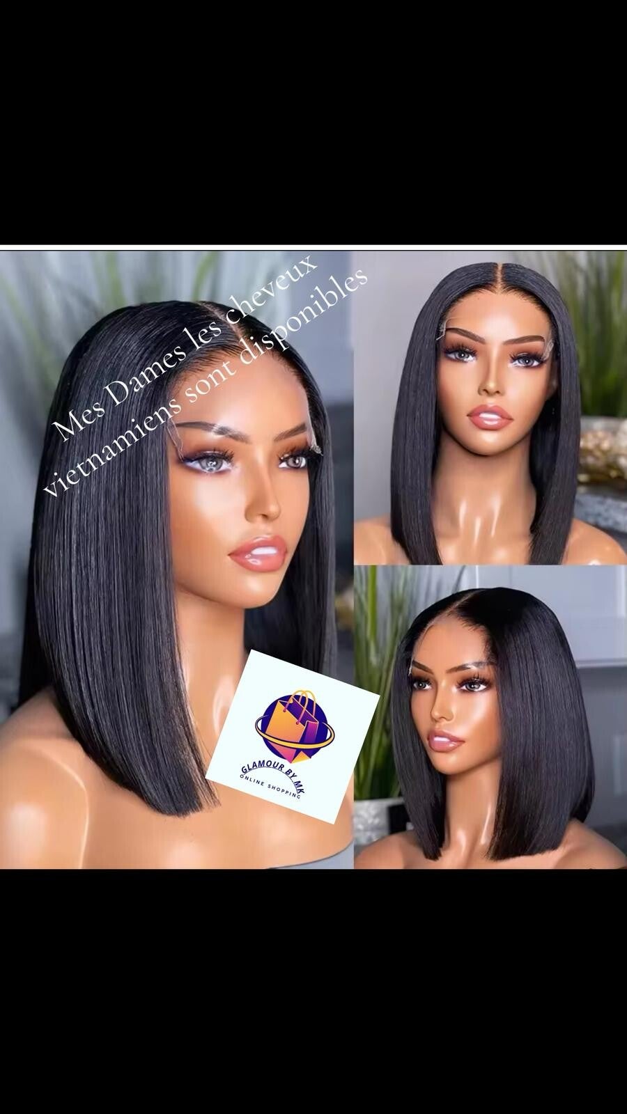 Cheveux Vietnam 100%