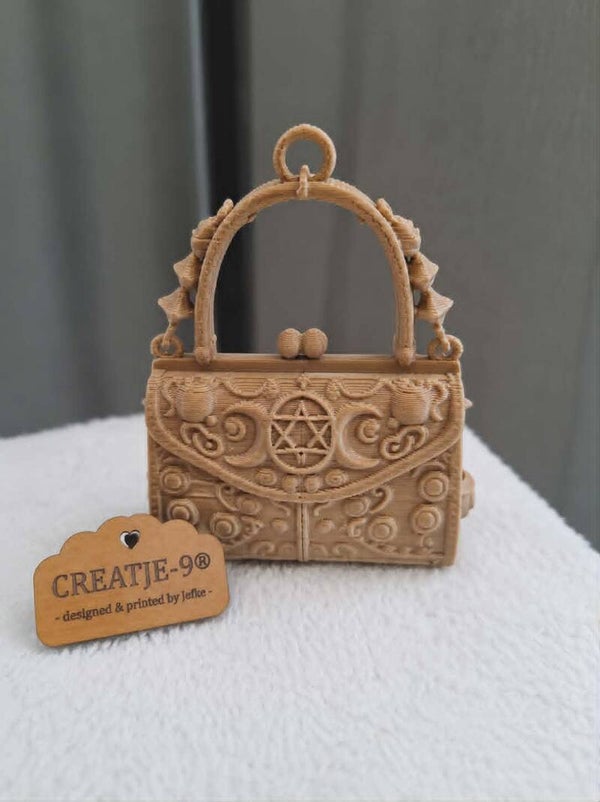 Witchy Handtas Charm met Pentagram – CREATJE-9®