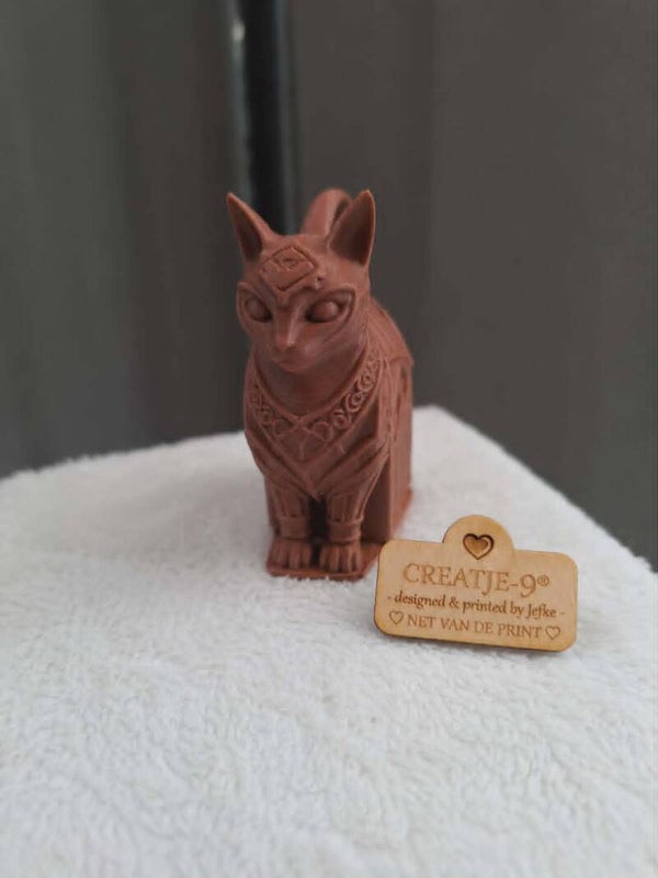 🐱 Bastet Sleutelhanger & Handtas Charm – CREATJE-9®