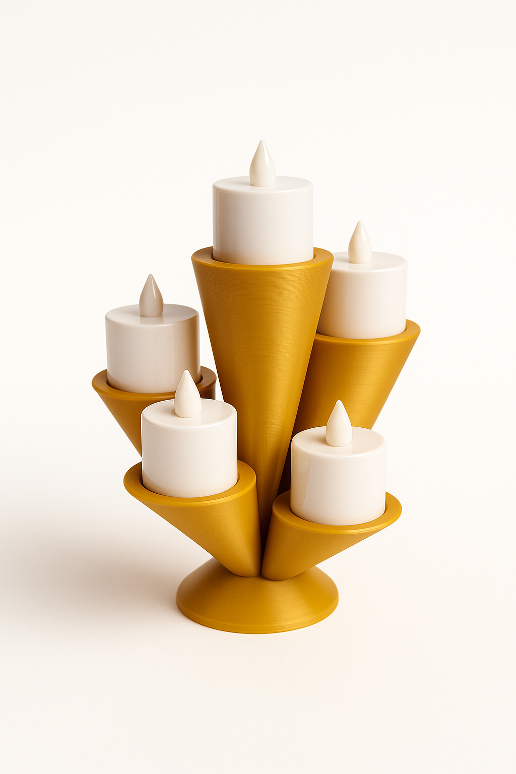 Theelicht Houder Boom (3D-Print)