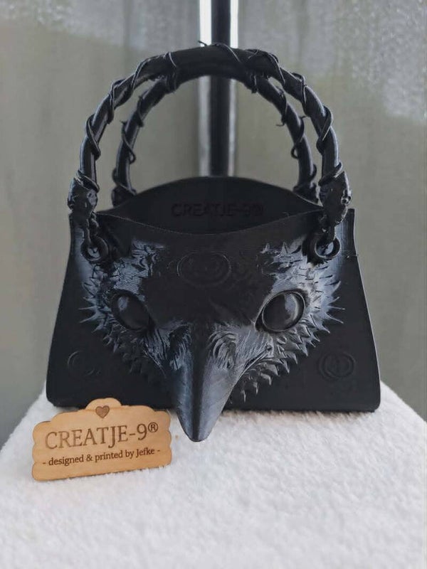 🖤 MESTYRA Raaf Handtas – Gothic Edition