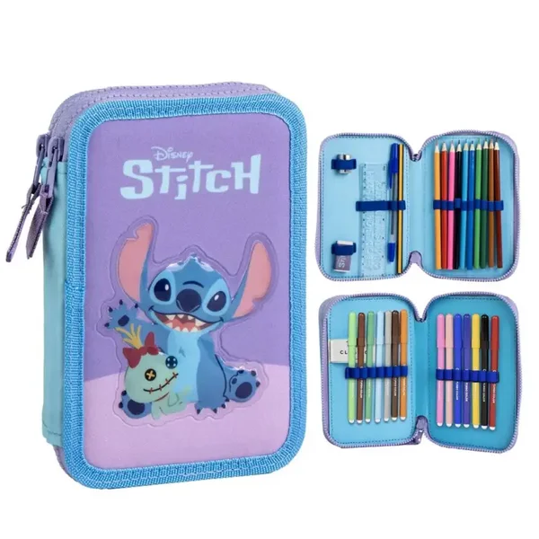 Disney  Stitch3-laagse gevuld etui