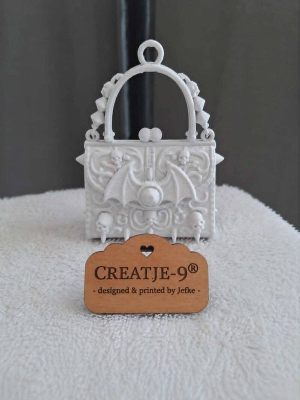 Gothic Vleermuis Handtas Charm – CREATJE-9®