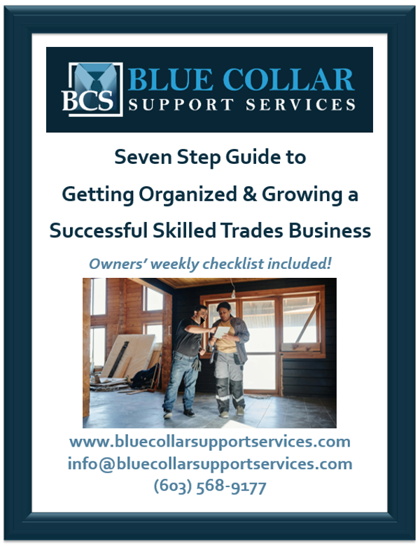 Blue Collar Support Services Full Guide to Growing a Successful Trade Business *Weekly checklist included