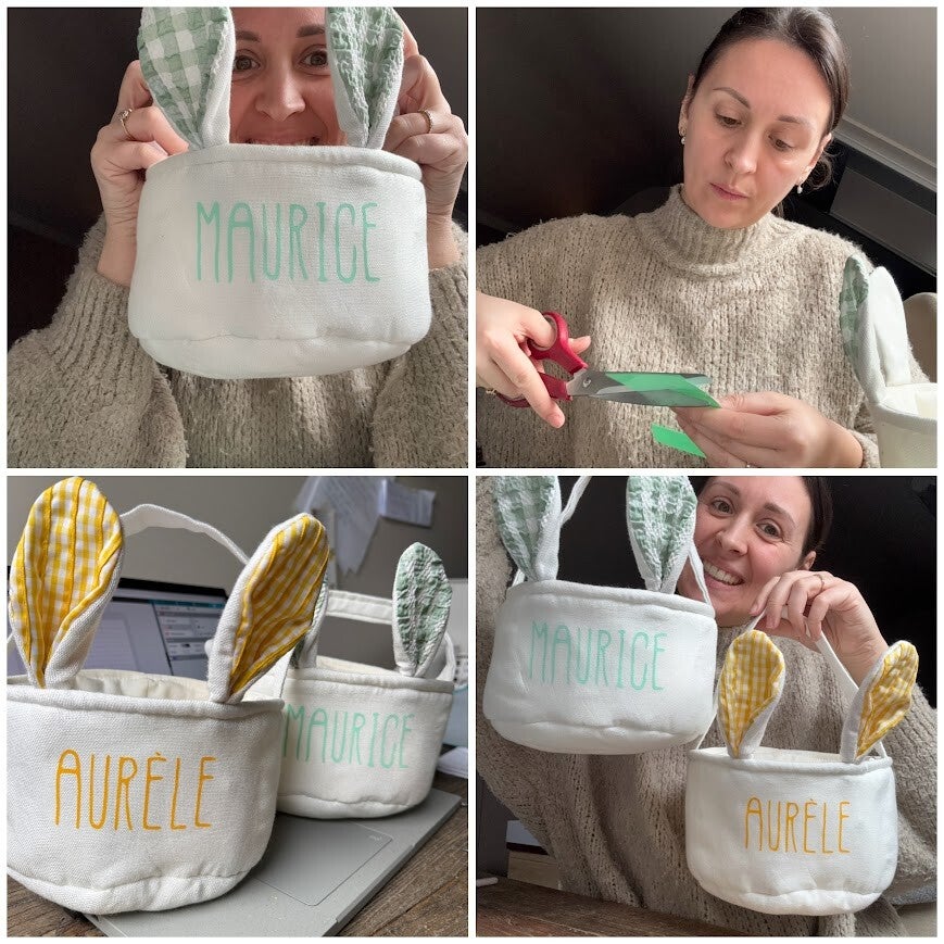 Paasmand Gepersonaliseerd - verschillende kleuren