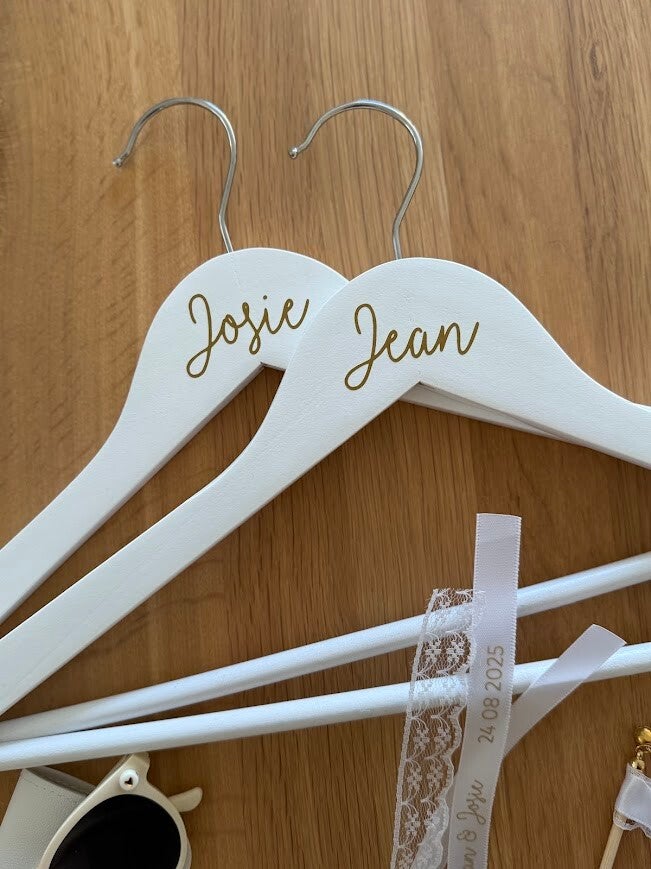 Kapstokken met naam - gepersonaliseerd 2stuks