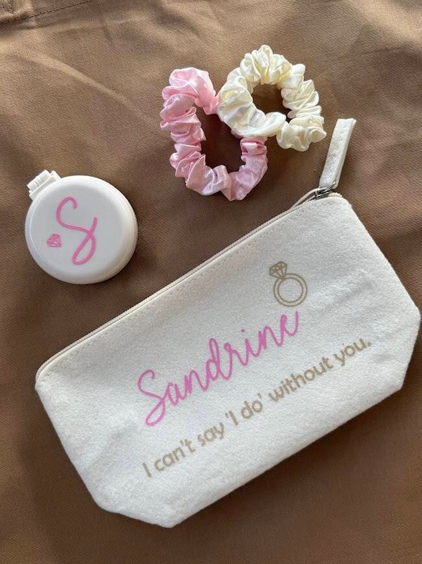 Witte etui – I can't say I do, without you!