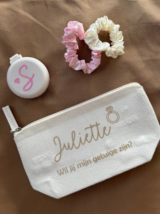 Witte etui – Wil jij mijn getuige zijn?