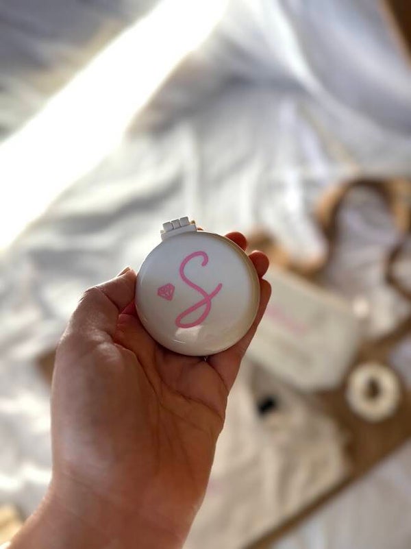 Haarborsteltje & spiegeltje ineen