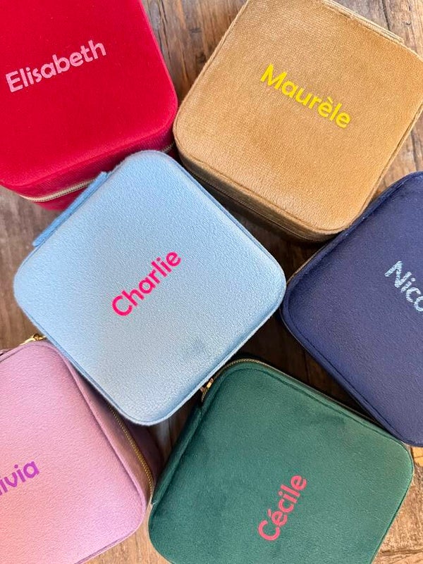 Juwelendoosje Velvet Gepersonaliseerd