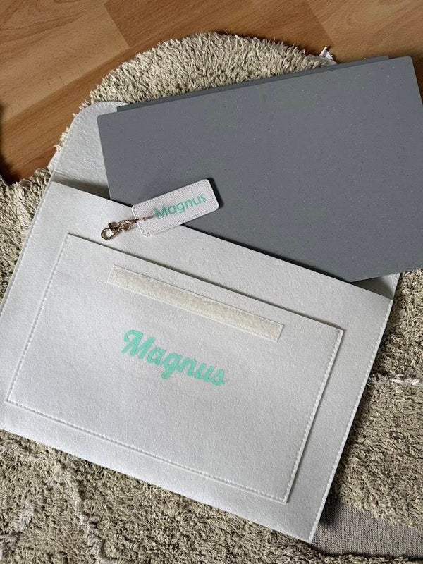 Vilten Laptophoes Gepersonaliseerd