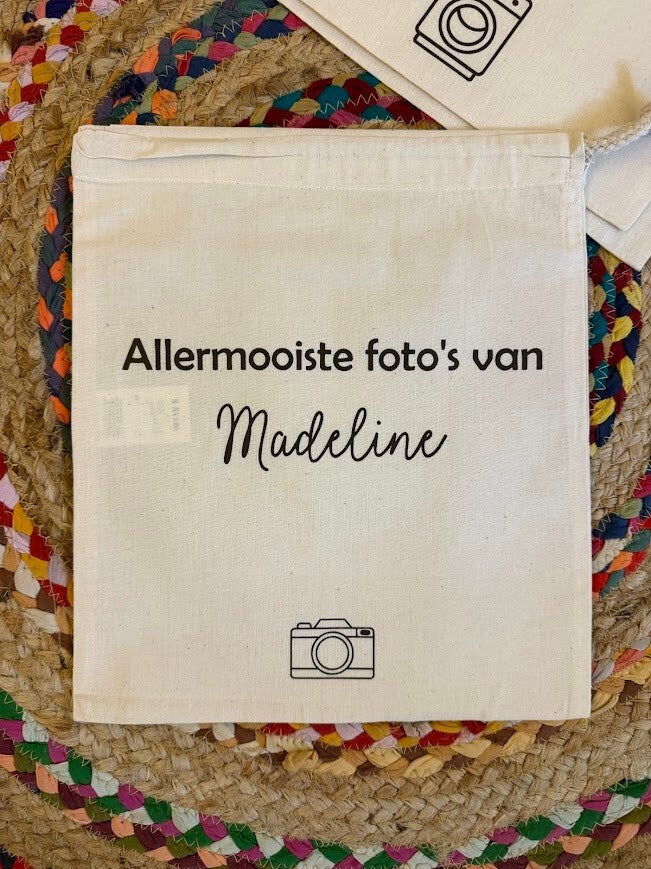 Bewaarzak - "Allermooiste foto's van ..."