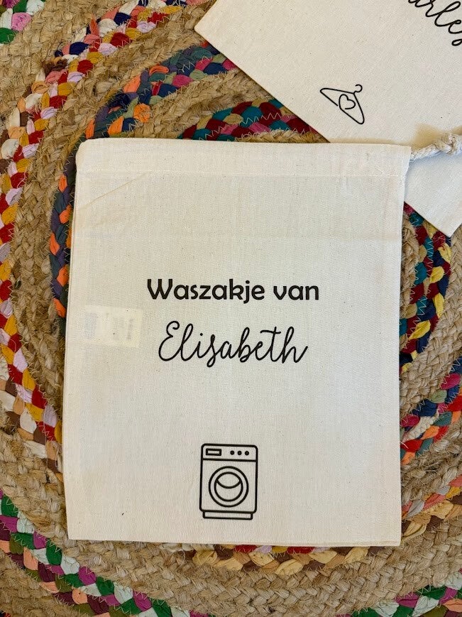 Bewaarzak - "Waszakje van ..."
