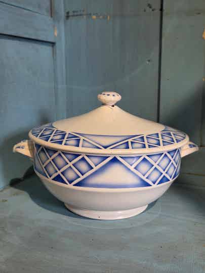 Serveerschaal Frans aardewerk