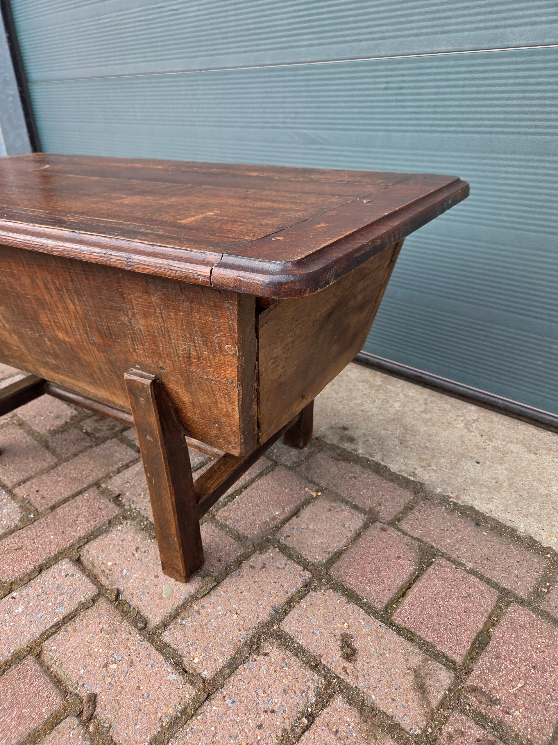 Houten meelbak