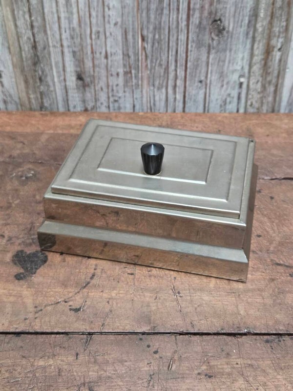 Art deco metalen doosje