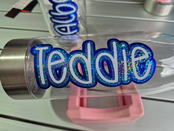 Personalised water bottle
