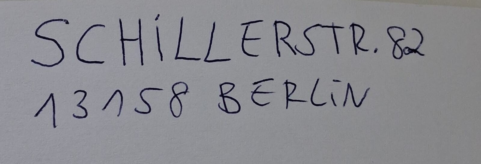 Schillerstr. 82, 13158 Berlin, Deutschland