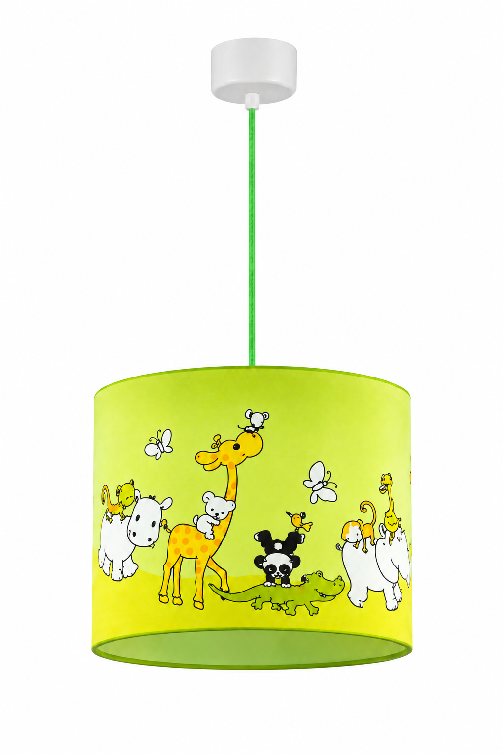 Savana groene kinderhanglamp