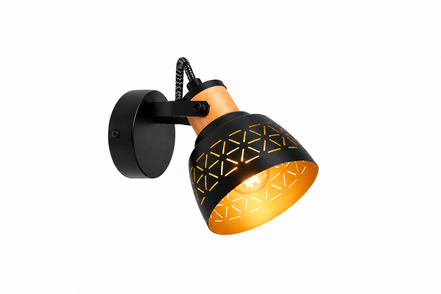 Mescala 1-lichts wandspot