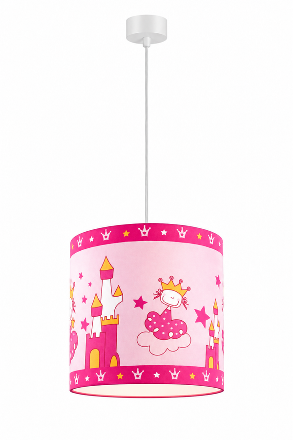 Lunetic roze kinderhanglamp