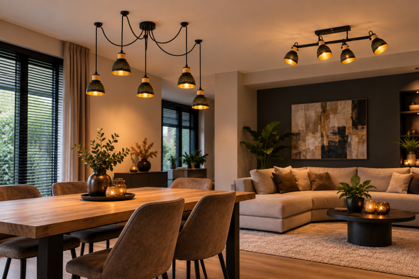 Mescala Duo – Hanglamp & Plafondspot