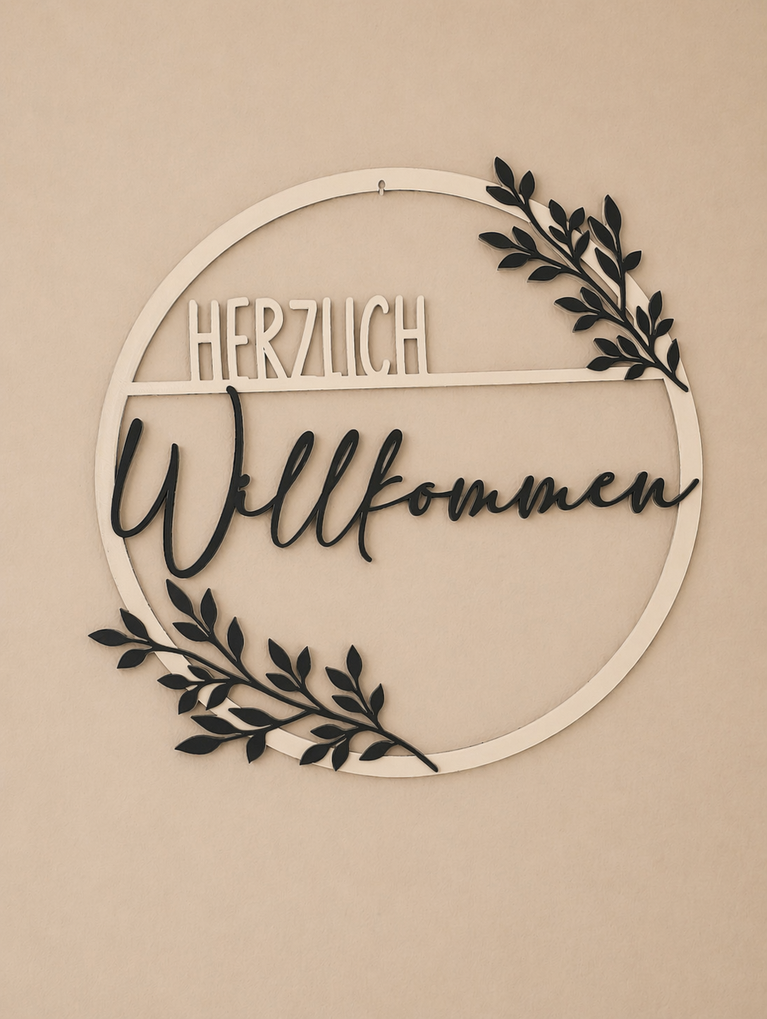 Türkranz "Herzlich Willkommen"