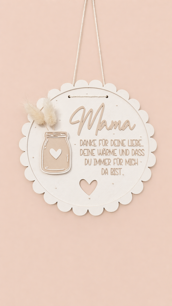 Dekoschild "Mama"