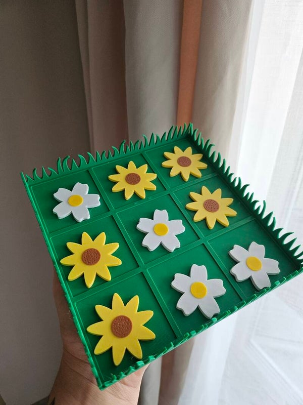Blumen Tic Tac Toe