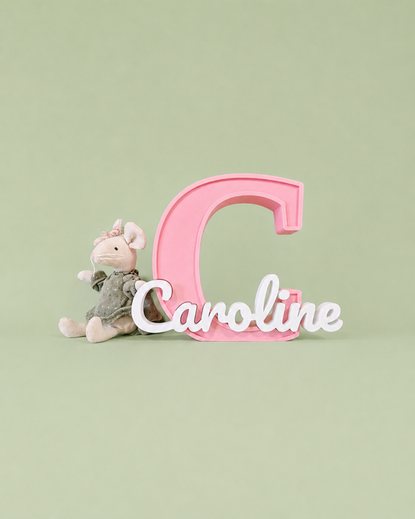 Namensschild personalisierbar