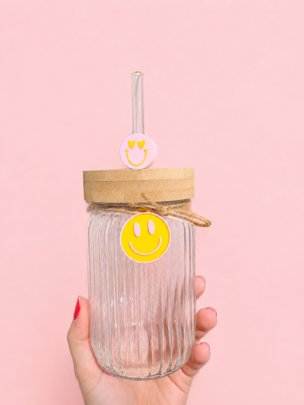 Limited Edition Glas "Smiley"