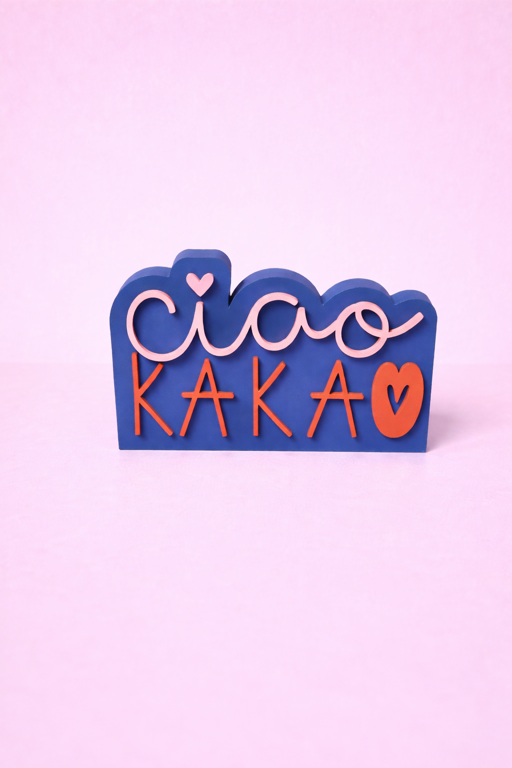 Schriftzug "Ciao Kakao"