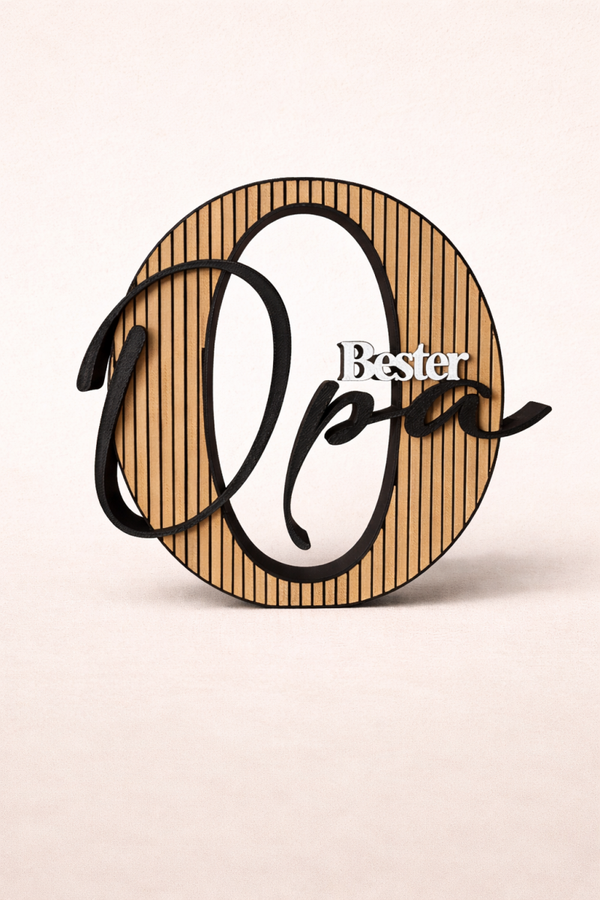 Schriftzug "Bester Opa"