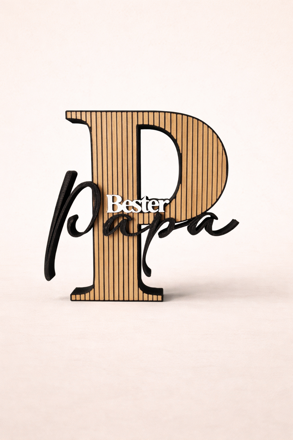 Schriftzug "Bester Papa"