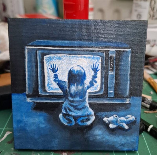 Lilith - Poltergeist painting
