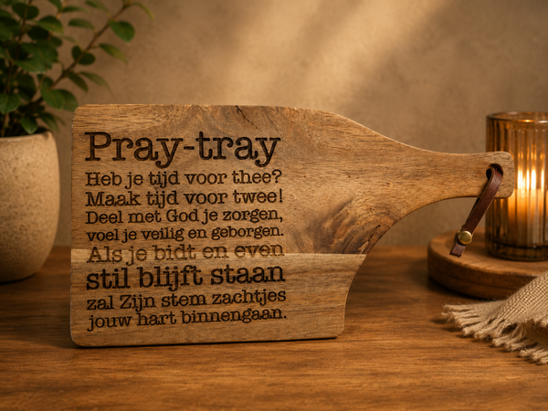 Pray-tray