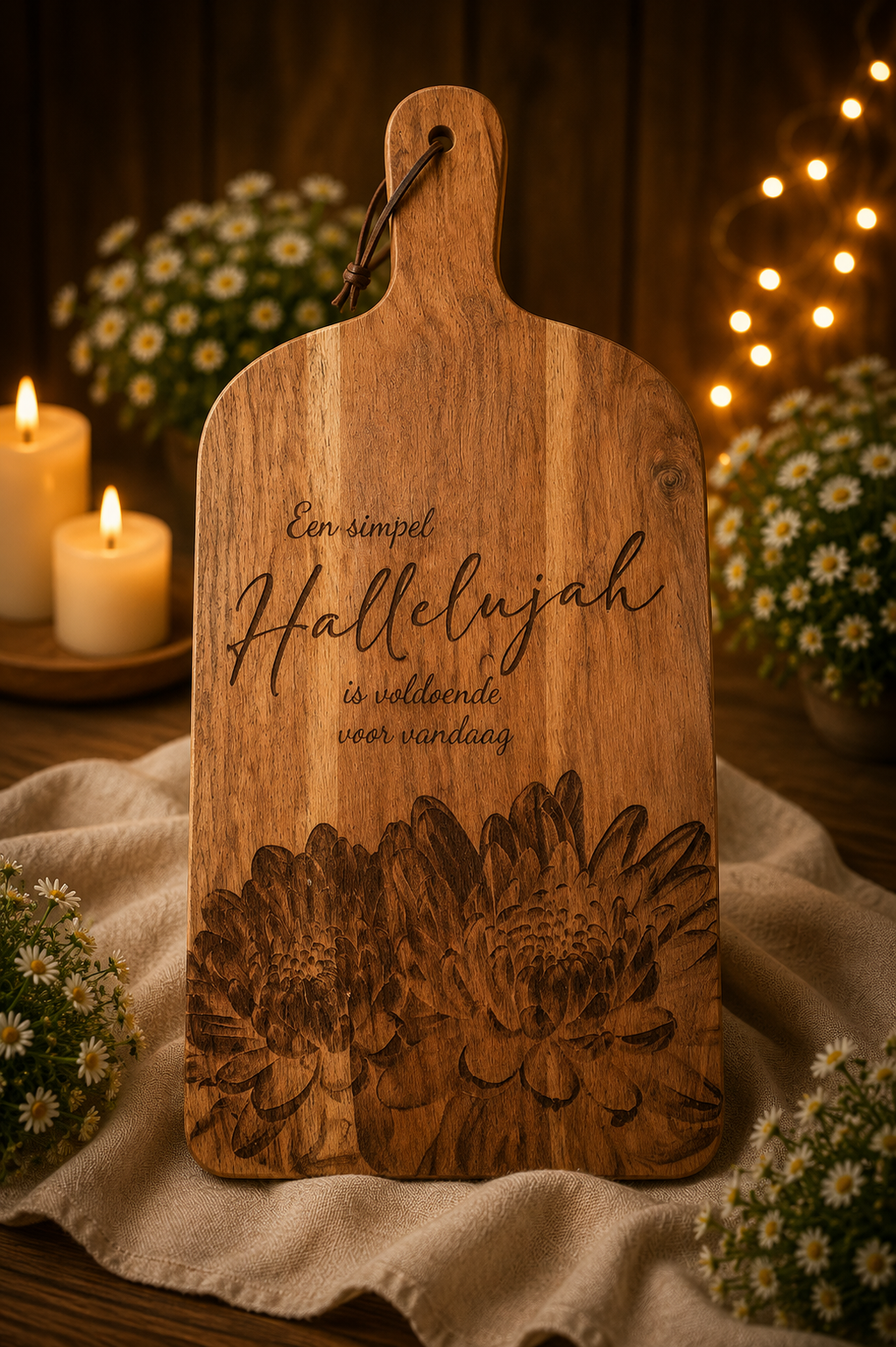 Serveerplank 'Hallelujah'