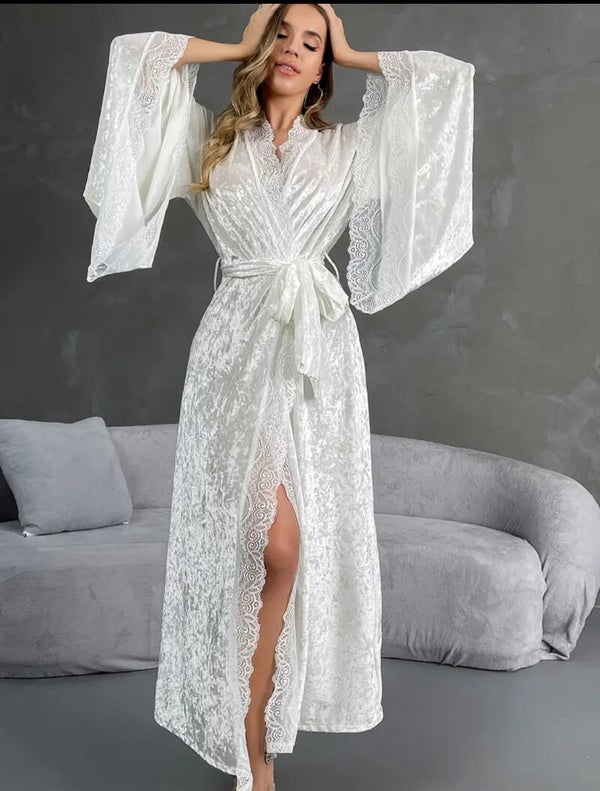 Robe Longue en Velours