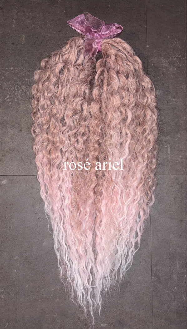 Gekleurde krul dreads