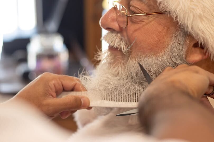 Getting a beard trim and Forge and Foundry in Hastings