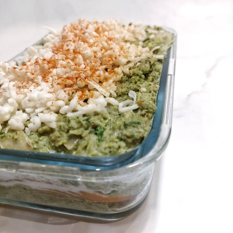 broccoli, spinazie, lasagne, brandnetel, gezond recept.