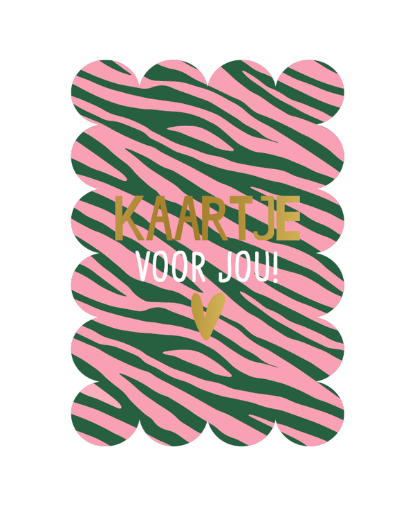 Wenskaart Bubble - Kaartje Voor Jou!