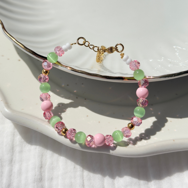 Armband - Strawberry Matcha