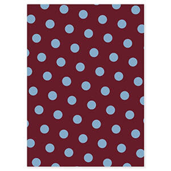 Wenskaart - Blue Dots