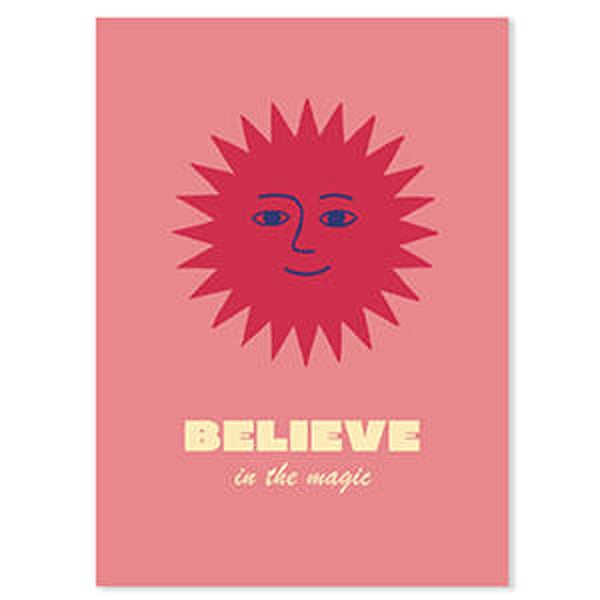 Wenskaart - Believe In The Magic