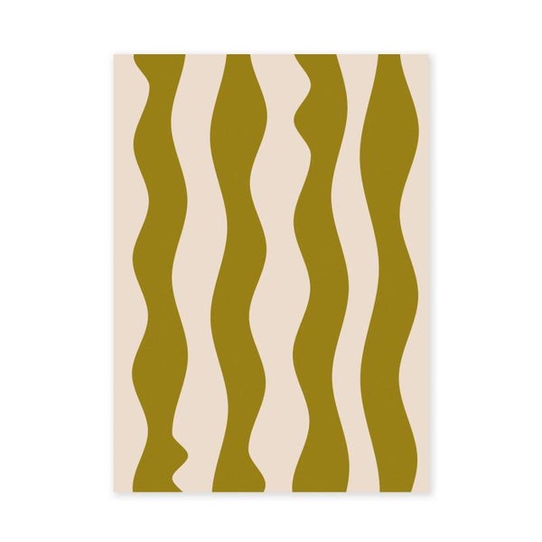 Klein Kaartje - Green Stripes