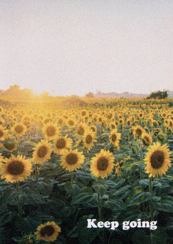 Wenskaart - Keep Going