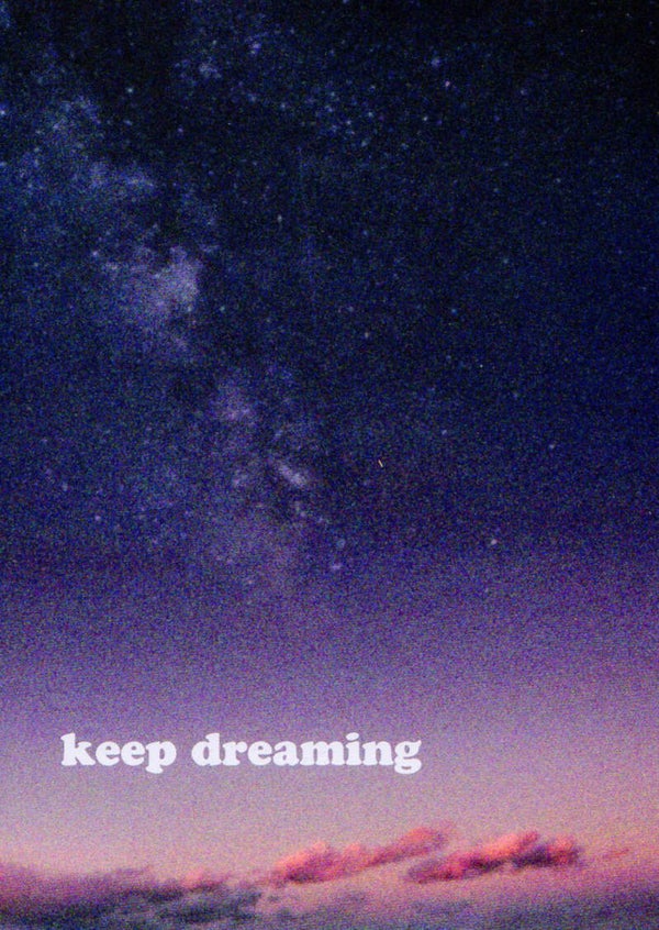 Wenskaart - Keep Dreaming